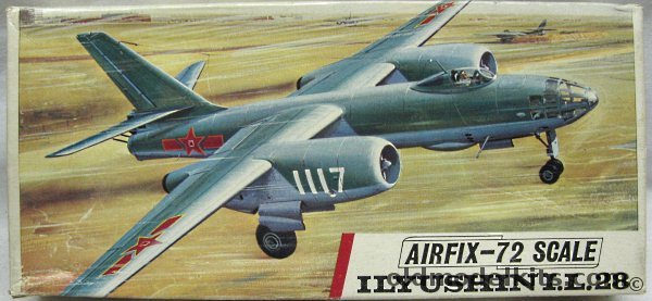 Airfix 1/72 Ilyushin IL-28 Beagle, 490 plastic model kit